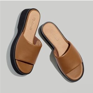 Madewell Meesha Platform Mule size 6